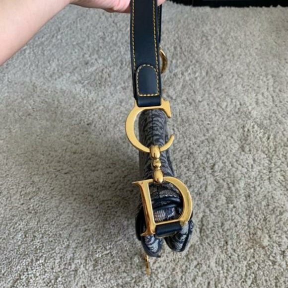 Vintage Dior Saddle Bag - Picture 6 of 8